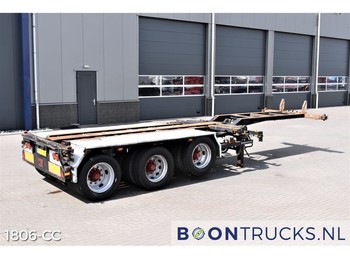 Floor FLCU0 12 27A | 2x20-30-40-45ft * LIFT AXLE * 2 x EXTENDABLE - Container transporter/ Swap body semi-trailer