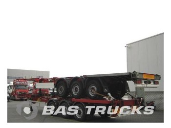 Kässbohrer 1x20Ft, 2x20Ft, 1x30Ft, 1x40Ft Container(s) - Container transporter/ Swap body semi-trailer