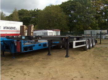 Kässbohrer 3-Achsen - Container transporter/ Swap body semi-trailer