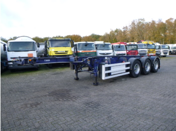 SDC 3-axle container trailer 20-30 ft + pump - Container transporter/ Swap body semi-trailer