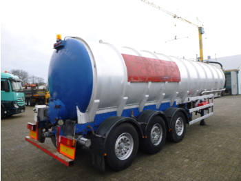 Tanker semi-trailer Crossland Vacuum tank alu 33 m3 / 1 comp + pump: picture 4