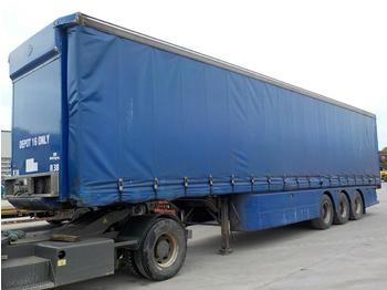 Curtainsider semi-trailer Cartwright Tri Axle Curtainsider Trailer