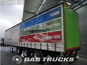 DRACO Lift+Lenkachse Hardholz-Bodem TXA342 - Curtainsider semi-trailer