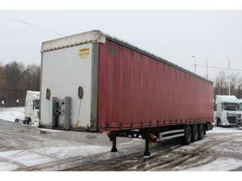 Humbaur HSA 2006 S, LIFTING AXLE  - Curtainsider semi-trailer
