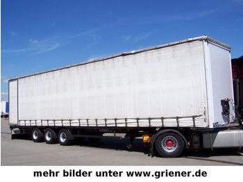 Kögel mega gardine / HUBDACH 13,62 x 2,48 x  3,00  - Curtainsider semi-trailer