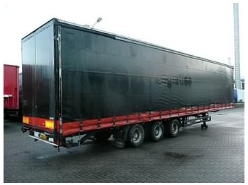 Krone OMEGA FLOOR, BPW AX. - Curtainsider semi-trailer
