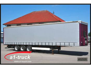 Curtainsider semi-trailer Krone SDP 27, Scheibenbremse, Liftachse, , Stapler, ne