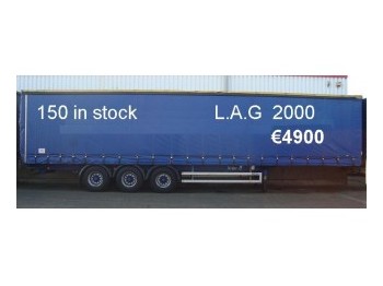 LAG 3-AS SCHUIFZEILEN - Curtainsider semi-trailer