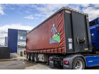 Curtainsider semi-trailer Pacton PACTON TXD 339