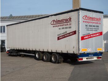 Panav NV 35 L Lowdeck, Liftachse  3 Stk.  - Curtainsider semi-trailer