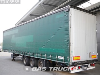 Curtainsider semi-trailer Schmitz Cargobull S01 Mega Hubdach Liftachse 3 axles Anti-Vandalimus-Plane