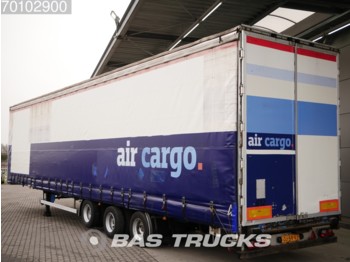 Talson ME Mega Liftachse Aircargo Rollenbett Luftfracht Hydraroll - Curtainsider semi-trailer