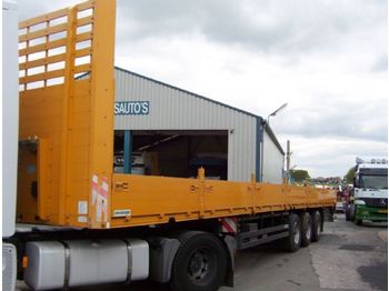 Container transporter/ Swap body semi-trailer DIV. MEUSBURGER CONTAINER CHASSIS: picture 1