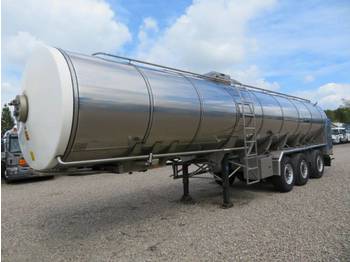Tanker semi-trailer DIV. VI-TO 32.000 l. Stainless Steel Food Transportation: picture 1