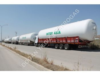 New Tanker semi-trailer for transportation of gas DOĞAN YILDIZ 115 M3 LPG STORAGE TANK: picture 1