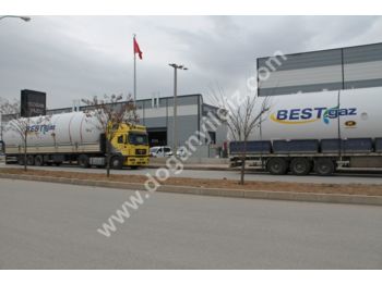 Tanker semi-trailer for transportation of gas DOĞAN YILDIZ 115 M3 LPG STORAGE TANK EN 13445: picture 1