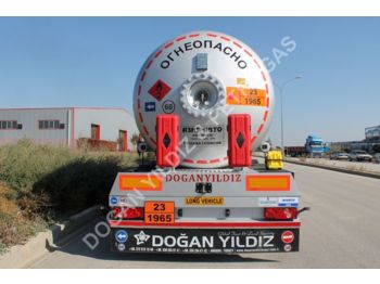New Tanker semi-trailer for transportation of gas DOĞAN YILDIZ 40 M3 SEMI TRAILER LPG TANK: picture 1