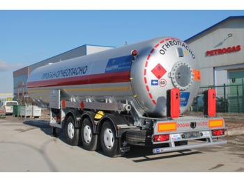 New Tanker semi-trailer for transportation of gas DOĞAN YILDIZ 40 M3 SEMI TRAILER LPG TANK WITH ELECTRICAL PUMP: picture 1