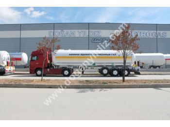 Tanker semi-trailer for transportation of gas DOĞAN YILDIZ 40 m3 AMMONIUM TANK TRAILER: picture 1