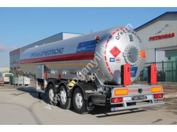 Tanker semi-trailer for transportation of gas DOĞAN YILDIZ 40 m3 LPG TANK TRAILER with ELECTRICAL PUMP: picture 1
