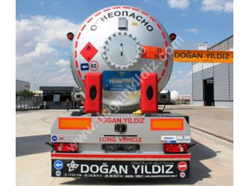 Tanker semi-trailer for transportation of gas DOĞAN YILDIZ 40 m3 LPG Tank Trailer with Electrical Pump: picture 1