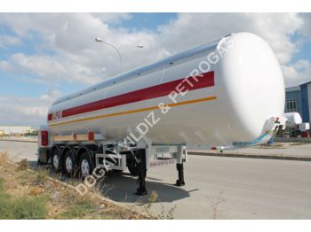 Tanker semi-trailer for transportation of gas DOĞAN YILDIZ 45 M3 CORKEN PUMP & LC MECHANICAL FLOWMETER: picture 1