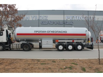 Tanker semi-trailer for transportation of gas DOĞAN YILDIZ 45 M3 SEMI TRAILER LPG TANL: picture 1