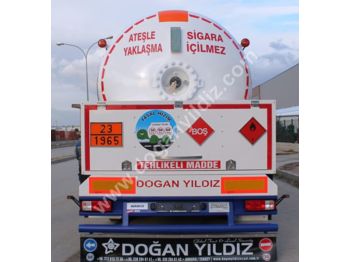 Tanker semi-trailer for transportation of gas DOĞAN YILDIZ 45 m3 LPG TANK TRAILER with FULL SYSTEM: picture 1