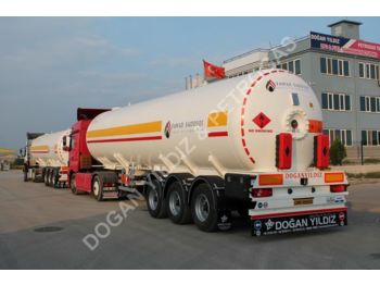 New Tanker semi-trailer for transportation of gas DOĞAN YILDIZ 50 M3 SEMI TRAILER LPG TANK: picture 1