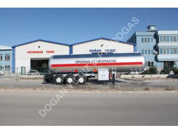 New Tanker semi-trailer for transportation of gas DOĞAN YILDIZ 50 M3 SEMI TRAILER LPG TANK WITH CORKEN PUMP: picture 1
