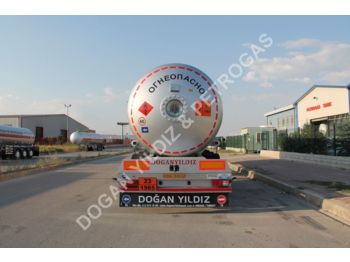 New Tanker semi-trailer for transportation of gas DOĞAN YILDIZ 55 M3 SEMI TRAILER LPG TANK: picture 1