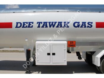 New Tanker semi-trailer for transportation of gas DOĞAN YILDIZ AFRICAN TYPE FILLER ADAPTOR+CORKEN Z3200+LC FLOWMETER+PRINTER: picture 1