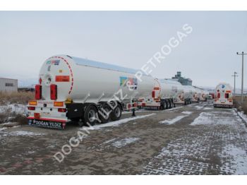 Tanker semi-trailer for transportation of gas DOĞAN YILDIZ SEMI TRAILER LPG TRANSPORT TANK: picture 1