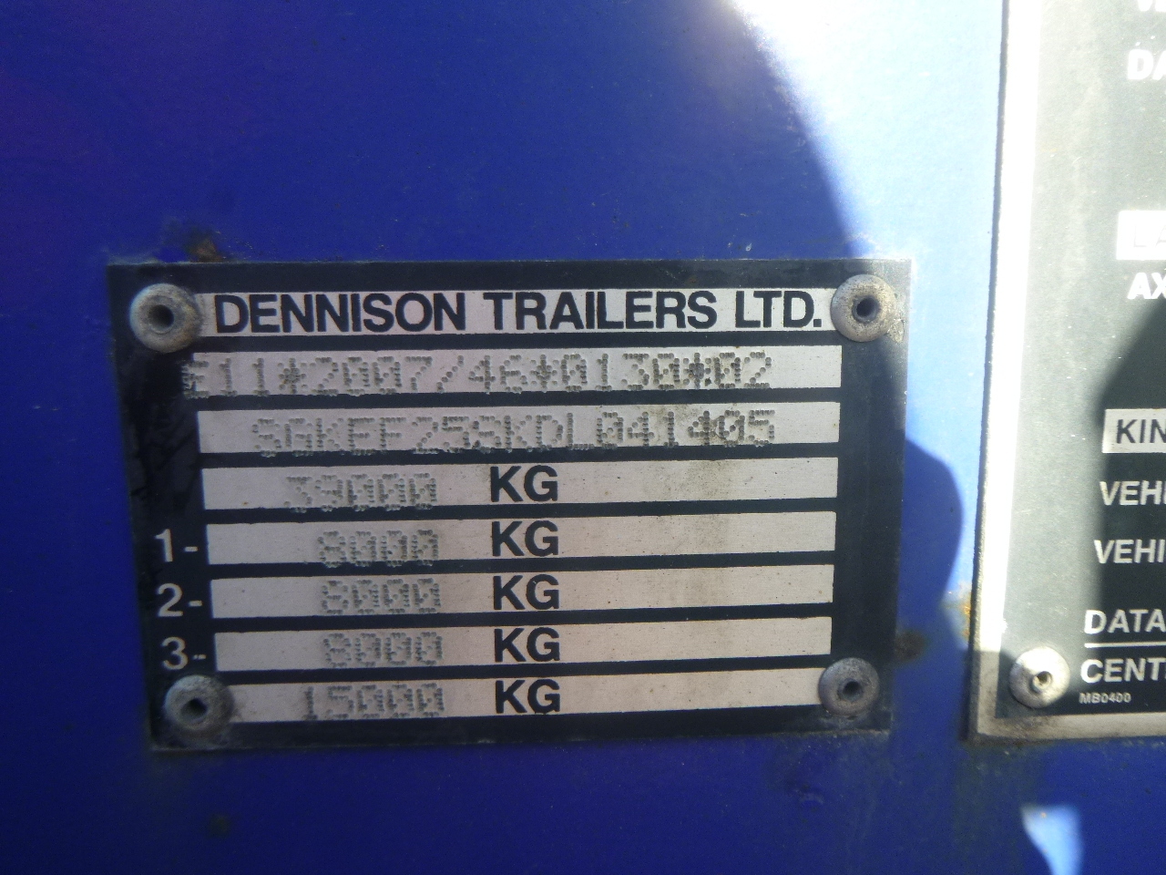 Dennison 3-axle container trailer 20-30-40-45 ft leasing Dennison 3-axle container trailer 20-30-40-45 ft: picture 13