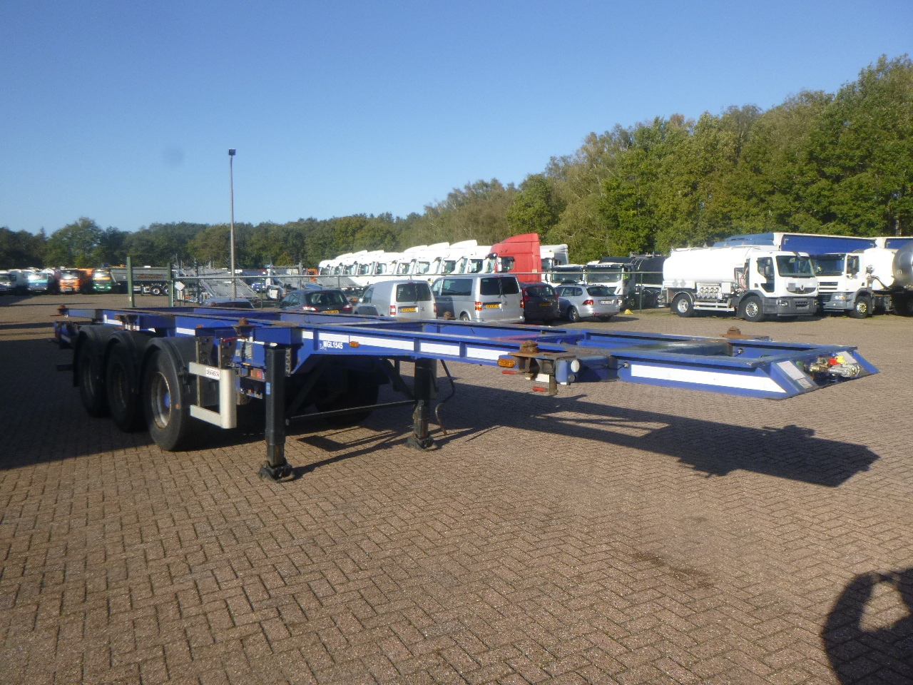 Dennison 3-axle container trailer 20-30-40-45 ft leasing Dennison 3-axle container trailer 20-30-40-45 ft: picture 2