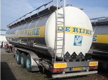 Tanker semi-trailer for transportation of chemicals Dijkstra JUMBO Dijkstra 55.000 L. (15 m3+7.5m3+17.5m3+15m3) ADR: picture 1