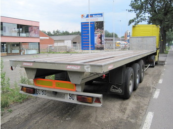 Benalu 3-Achsen - BLATTFEDERUNG - Dropside/ Flatbed semi-trailer