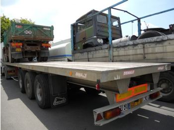Benalu plateau steel suspension - Dropside/ Flatbed semi-trailer