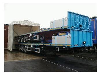 ES-GE 3-Achs-Sattelauflieger - Leichtbau - Dropside/ Flatbed semi-trailer
