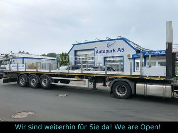 Kässbohrer Maxima XS Plattform BPW Liftachse Neuwertig  - Dropside/ Flatbed semi-trailer