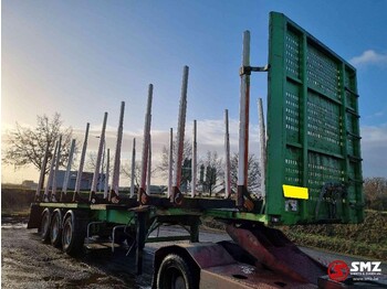 Robuste Kaiser Oplegger LAmes/Steel bois wood - Dropside/ Flatbed semi-trailer