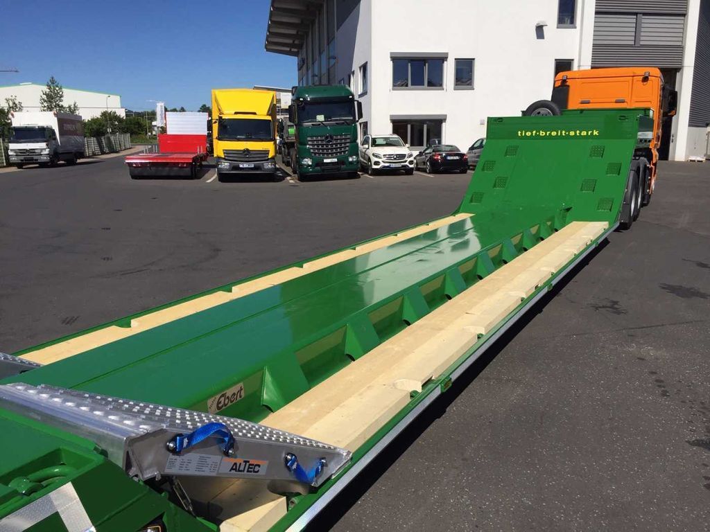 New Low loader semi-trailer EBERT TLS 43 ST // 32,2to Nutzlast: picture 10