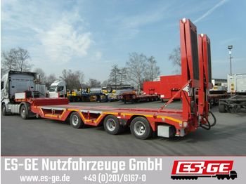 Low loader semi-trailer ES-GE 3-Achs-Satteltieflader - Radmulden - tele: picture 1