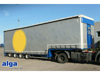 Curtainsider semi-trailer ES-GE 4 STL NA/Höhenverstellbar/Lenkachsen/Luft: picture 1
