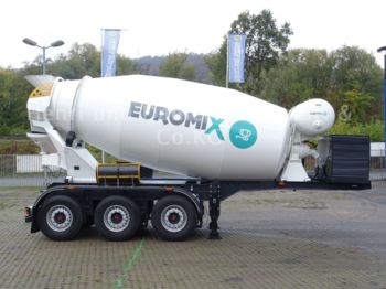 Tanker semi-trailer for transportation of silos EUROMIX MTP 12m³ Betonmischer / MIETFAHRZEUG: picture 1