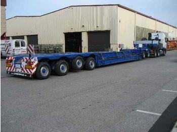 Low loader semi-trailer for transportation of heavy machinery Faymonville 2 + 4 Tiefbett-Kombination: picture 1