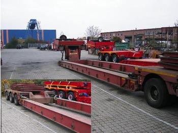 Low loader semi-trailer for transportation of heavy machinery Faymonville 3-Achs-Tiefbett - 2 x teleskopierbar: picture 1