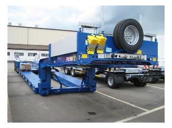 New Low loader semi-trailer for transportation of heavy machinery Faymonville 3-Achs-Tiefbett MEGAMAX: picture 1