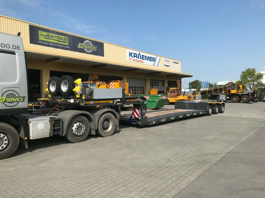 New Low loader semi-trailer Faymonville 3-Achs-Tiefbett mit Pendelachsen: picture 3
