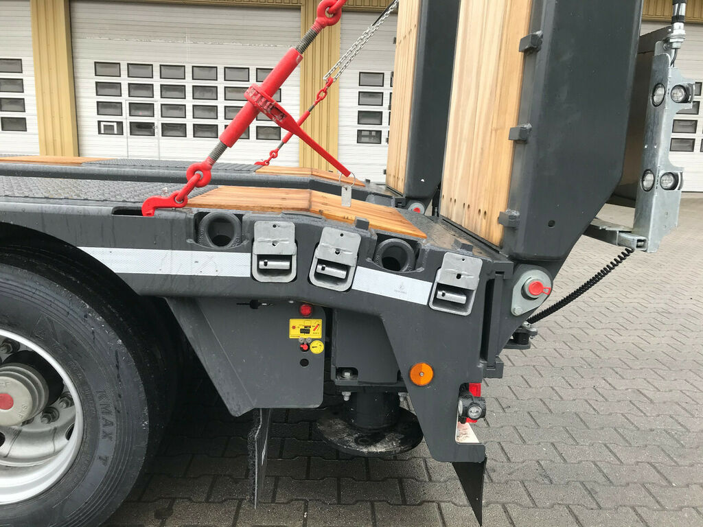 New Low loader semi-trailer Faymonville 4-(2+2)-Achs-Tele-Semi m. Radmulden u. Rampen: picture 10